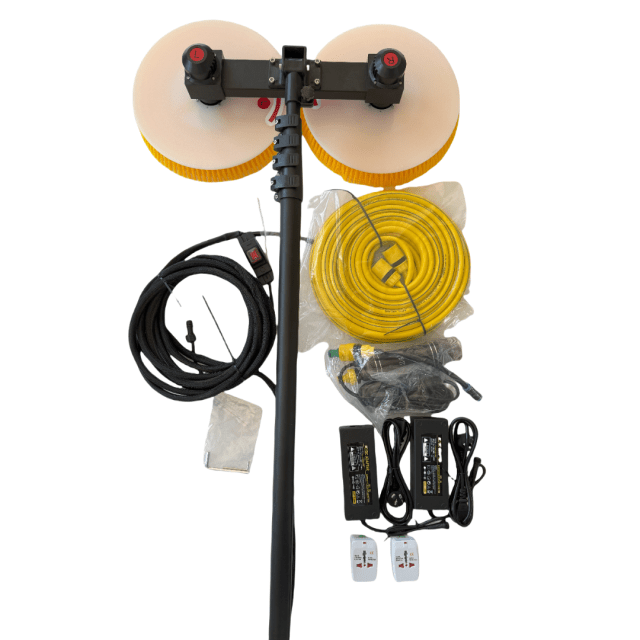 دستگاه شستشوی پل خورشیدی B7.5m - باطری