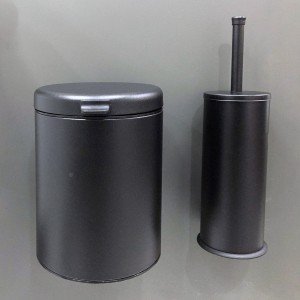سطل و برس سرویس بهداشتی نصب به دیوار
