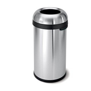 سطل استیل 60 لیتری درب بادبزنی W67