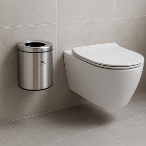 سطل 5لیتری استیل دیواری حفره دار W-50