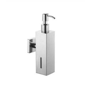 جاصابون استیل دیواری چهارگوش Q500