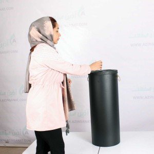 سطل جالیوانی 111 مشکی