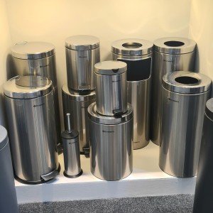 برس سرویس بهداشتی Brasiana 40 - استیل نقره ای