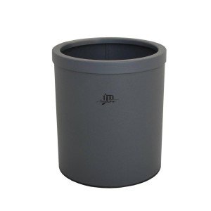 سطل استیل هتلی/اداری  ۵ لیتری 506G - طوسی