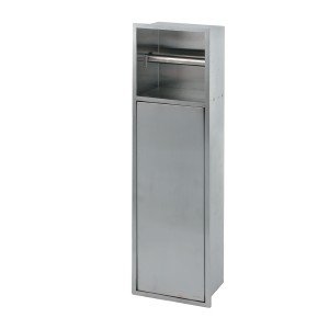 مخزن چندکاره رول دستمال توالت M50-استیل