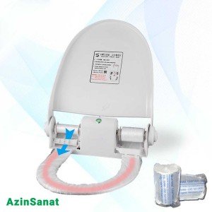 دستگاه رول توالت فرنگی گرمکن دار NS100E