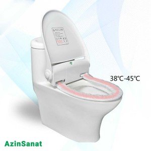 دستگاه رول توالت فرنگی گرمکن دار NS100E