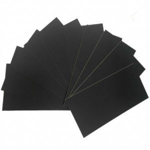 ورق 3 میل شبه ملامینه 183*244 دورو صابونی(مشکی)