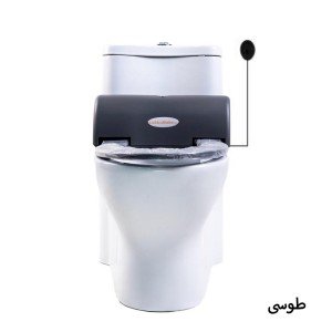 دستگاه رول توالت فرنگی بدون درب با سنسور مدل NS220-B