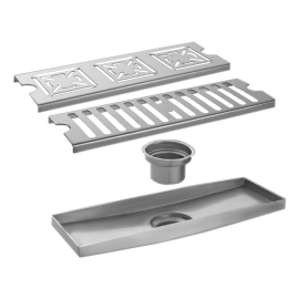 كفشور كاشي خور خطي همراه با زير آب
