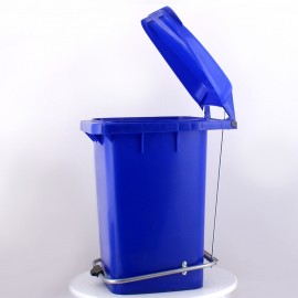 سطل زباله پدالدار بیمارستانی 60 لیتری