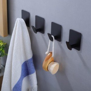 قلاب رخت آویز تکی  H44 - مشکی