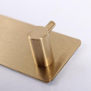 رخت آویز دو شاخه R2200-طلایی