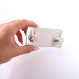 رخت آویز دو شاخه R1200-استیل