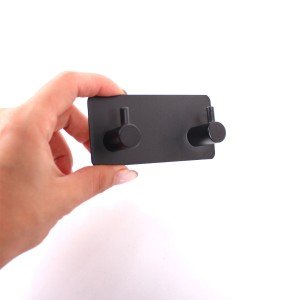 رخت آویز دو شاخه R3200-مشکی