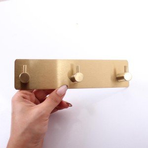 رخت آویز سه شاخه R3300 -طلایی