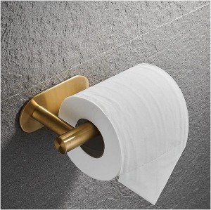 ست لوازم سرویس بهداشتی چسبی K42 - طلایی