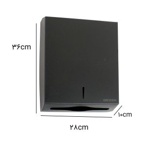 مخزن دستمال کاغذی بزرگ A-550 مشکی