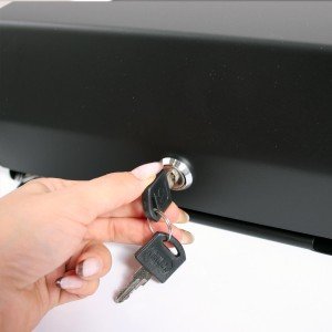 مخزن دستمال کاغذی بزرگ A-550 مشکی