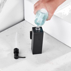 جاصابون دیواری چهارگوش Q500 - استیل