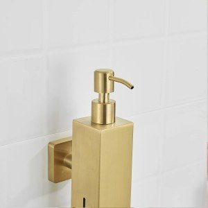 جاصابون دیواری چهارگوش Q520 -طلایی