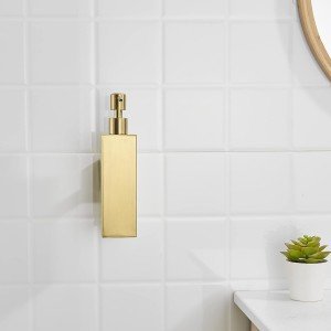 جاصابون دیواری چهارگوش Q520 -طلایی