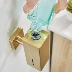 جاصابون دیواری چهارگوش Q520 -طلایی