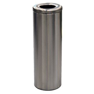 سطل زباله دریچه بالا  SLIM 200 - استیل