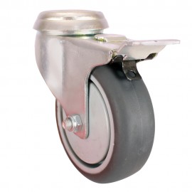 چرخ بی صدا بیمارستانی 7.5 مدل 44 (ترمز دار)