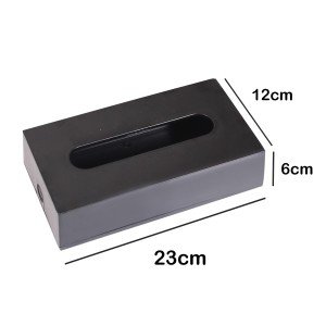 مخزن دستمال کاغذی رومیزی F1-مشکی