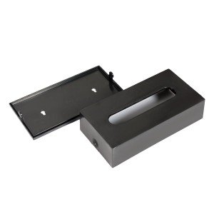 مخزن دستمال کاغذی رومیزی F1-مشکی