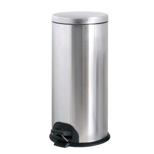 سطل زباله استیل پدالدار 30 لیتری CE-3000 - ‌آرام بند