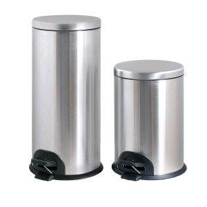 سطل زباله استیل پدالدار 30 لیتری CE-3000 - ‌آرام بند