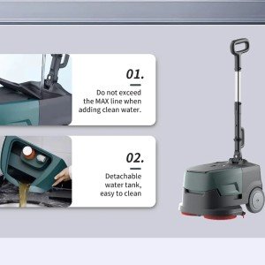 اسکرابر کفشوی کوچک باطری دار  GREEN MINI 38-B