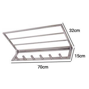 رخت آویز تاشو  J700 - استیل