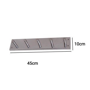 رخت آویز 5 شاخه J150 - استیل