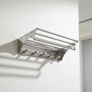 رخت آویز  دیواری ثابت J750 - استیل
