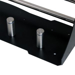 رخت آویز دیواری ثابت  J610 - مشکی