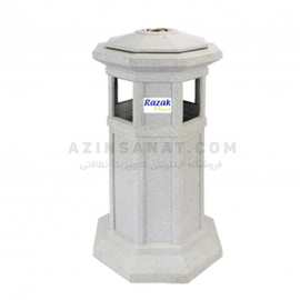 سطل زباله پلاستیک ایستاده مدل 1030