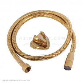 شلنگ توالت طلایی براق کد 68