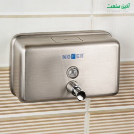 صابون ریز دستی (افقی) NOFER 03002.S استیل