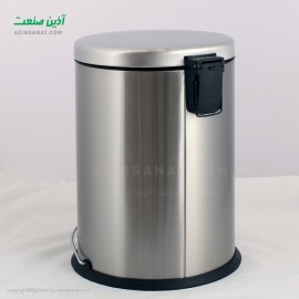 سطل زباله استیل پدالدار 20 لیتری CE-2000 - ‌آرام بند