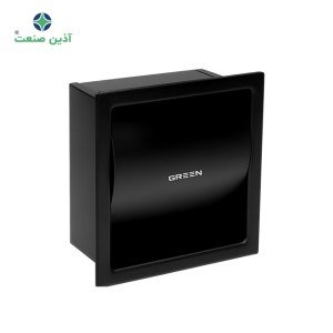 مخزن دستمال رولی توکار A120  - مشکی