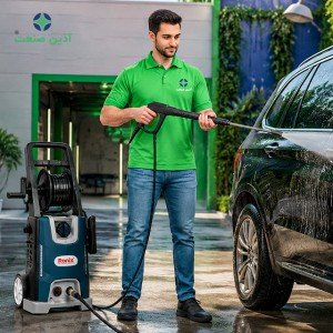 کارواش دینامی 160 بار نیمه‌صنعتی مدل RP-1160