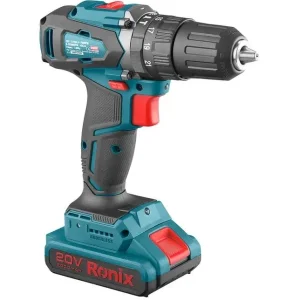 دریل شارژی RONIX 20v مدل 8900K همراه با کیف و لوازم