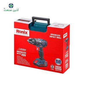 دریل شارژی 20 ولت RONIX 8905K همراه با کیف