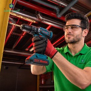 دریل شارژی RONIX 20v مدل 8900K همراه با کیف