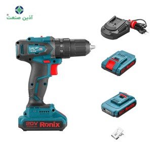 دریل شارژی RONIX 20v مدل 8900K همراه با کیف