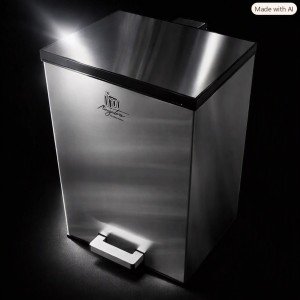 سطل استیل مستطیل SQ25 - استیل