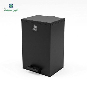 سطل پدالدار مستطیل SQ26 - مشکی